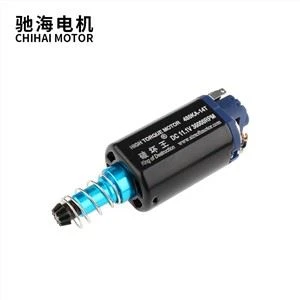 14TPA bundinn Nd-Fe-B 36164 Rpm Long Shaft Airsoft mótor