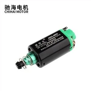 Medium Shaft 38000rpm Blautþrýstingur Ferrite Magnet Airsoft mótor