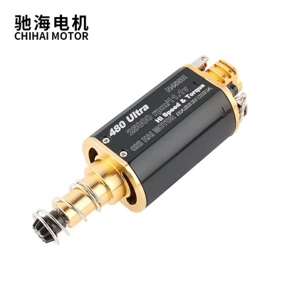 480Ultra-22TPA High Torque Large Silver Brush Airsoft mótor