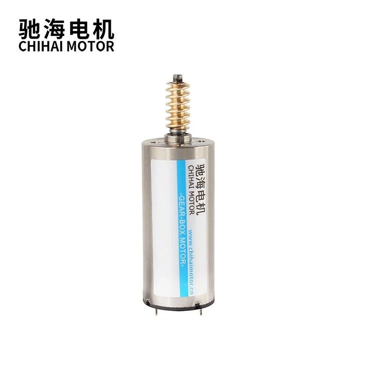 Permanent Magnet DC Coreless Motor Worm Shaft factory